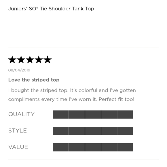 ❤️ 2/$15 XL or XXL navy cherry tie shoulder tank top - Picture 5 of 8